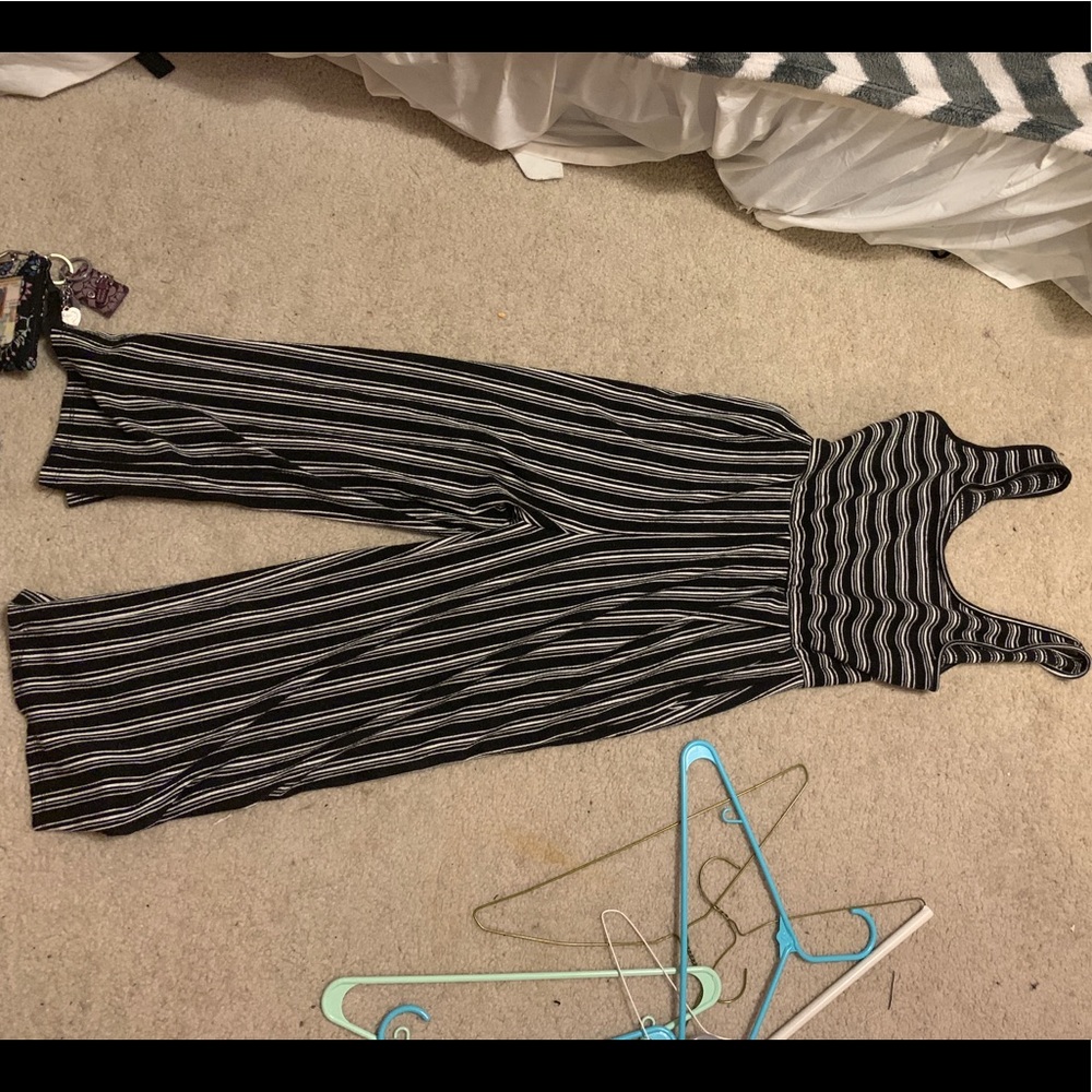 Black and White Jumpsuit